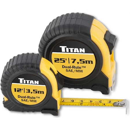 Star Asia Tape Measure Set 2-Pc Dual-Rule St 10903